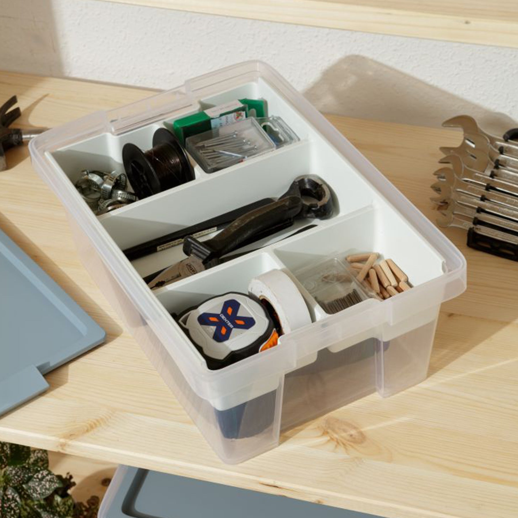 ORGANIZER STORAGE BOX - White