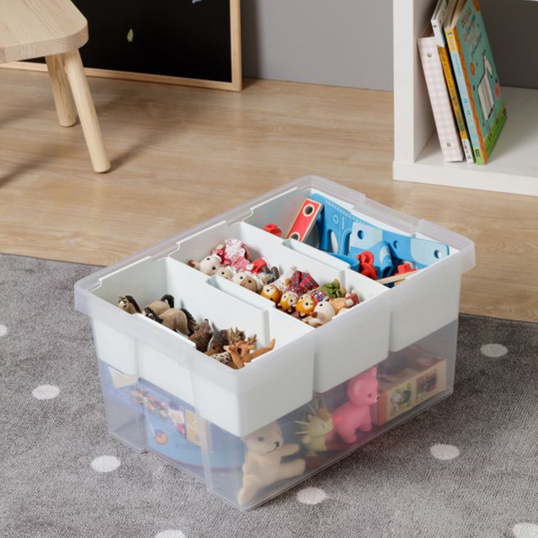 ORGANIZER STORAGE BOX - White