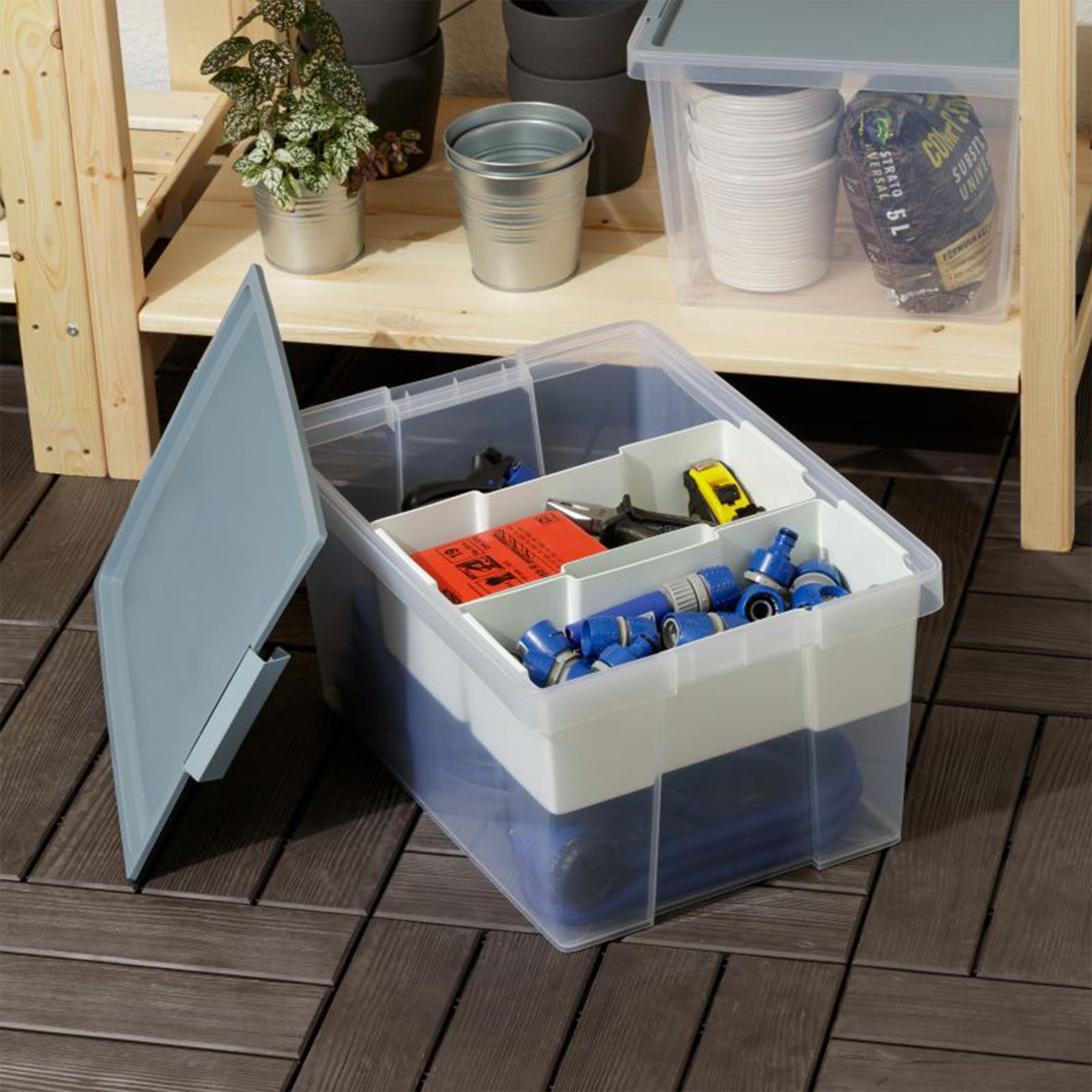 ORGANIZER STORAGE BOX - White