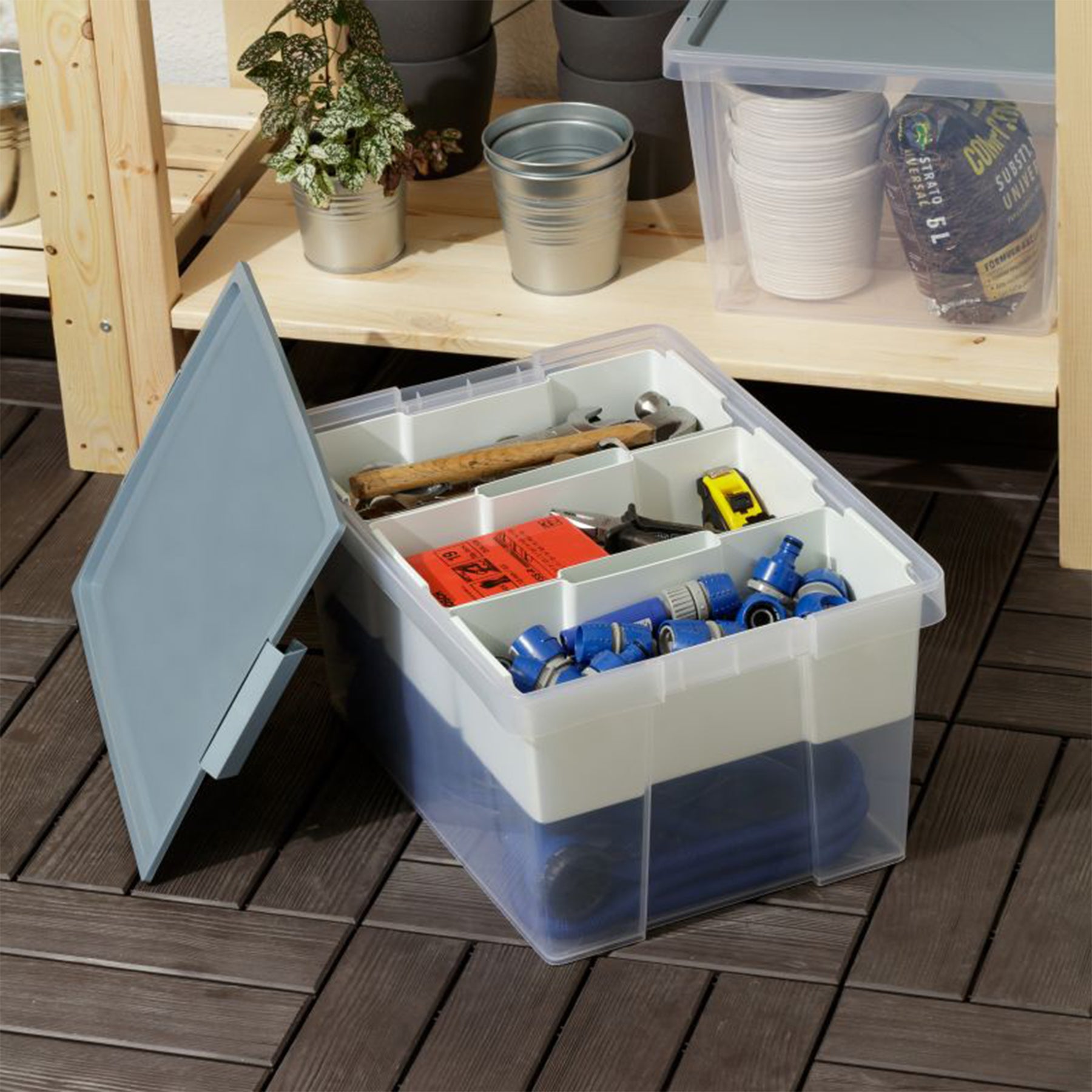 ORGANIZER STORAGE BOX - White