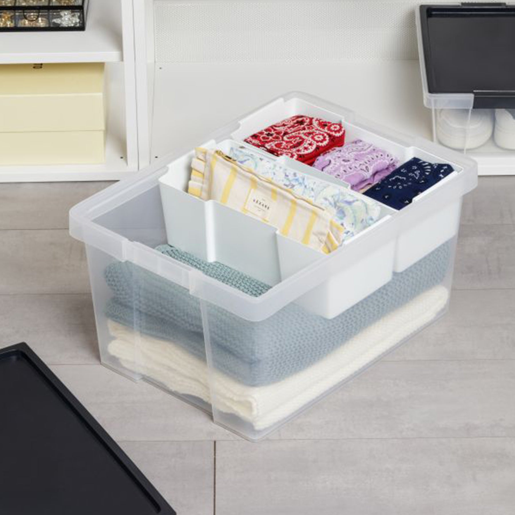 ORGANIZER STORAGE BOX - White