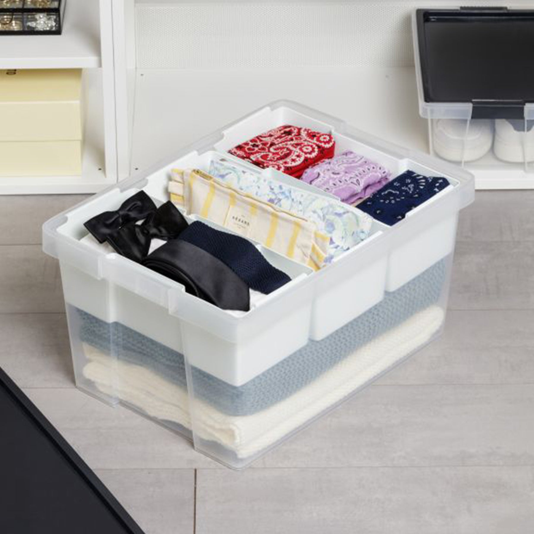 ORGANIZER STORAGE BOX - White