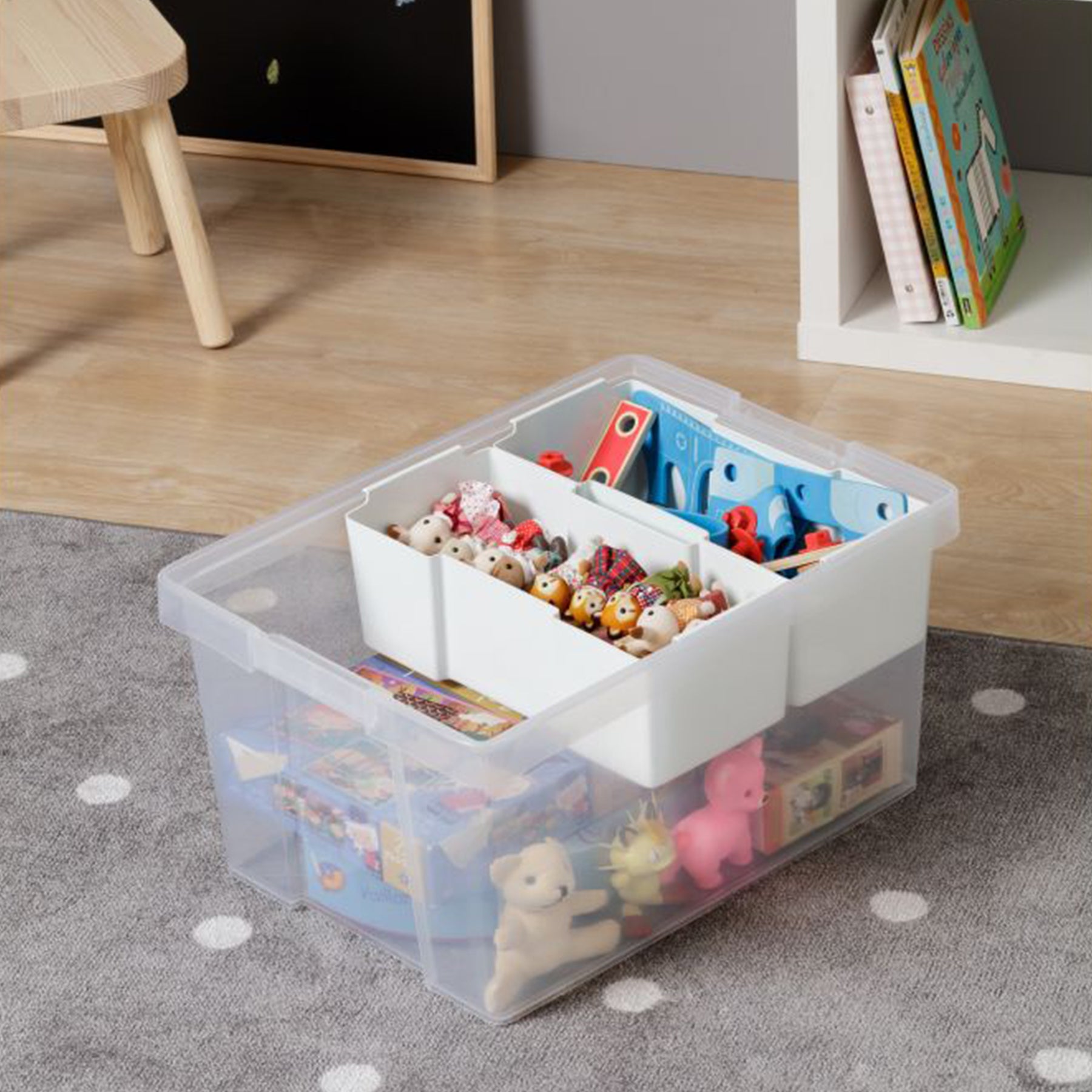 ORGANIZER STORAGE BOX - White