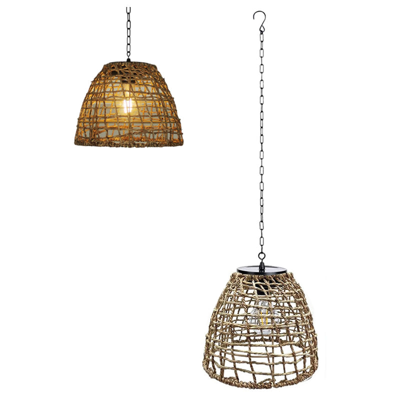 Hanging Lamp Seagrass 35X29Cm
