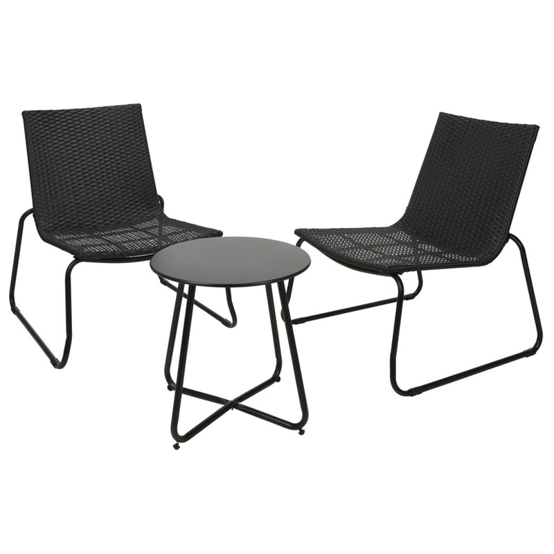 Koopman 3Pc Garden Chair-Black