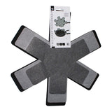 Excellent Houseware Pan Protector Set 6Pieces Dia 38C-Gray