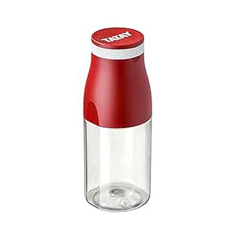 Tatay Urban Drink Bottle 450Ml-Clear&Red