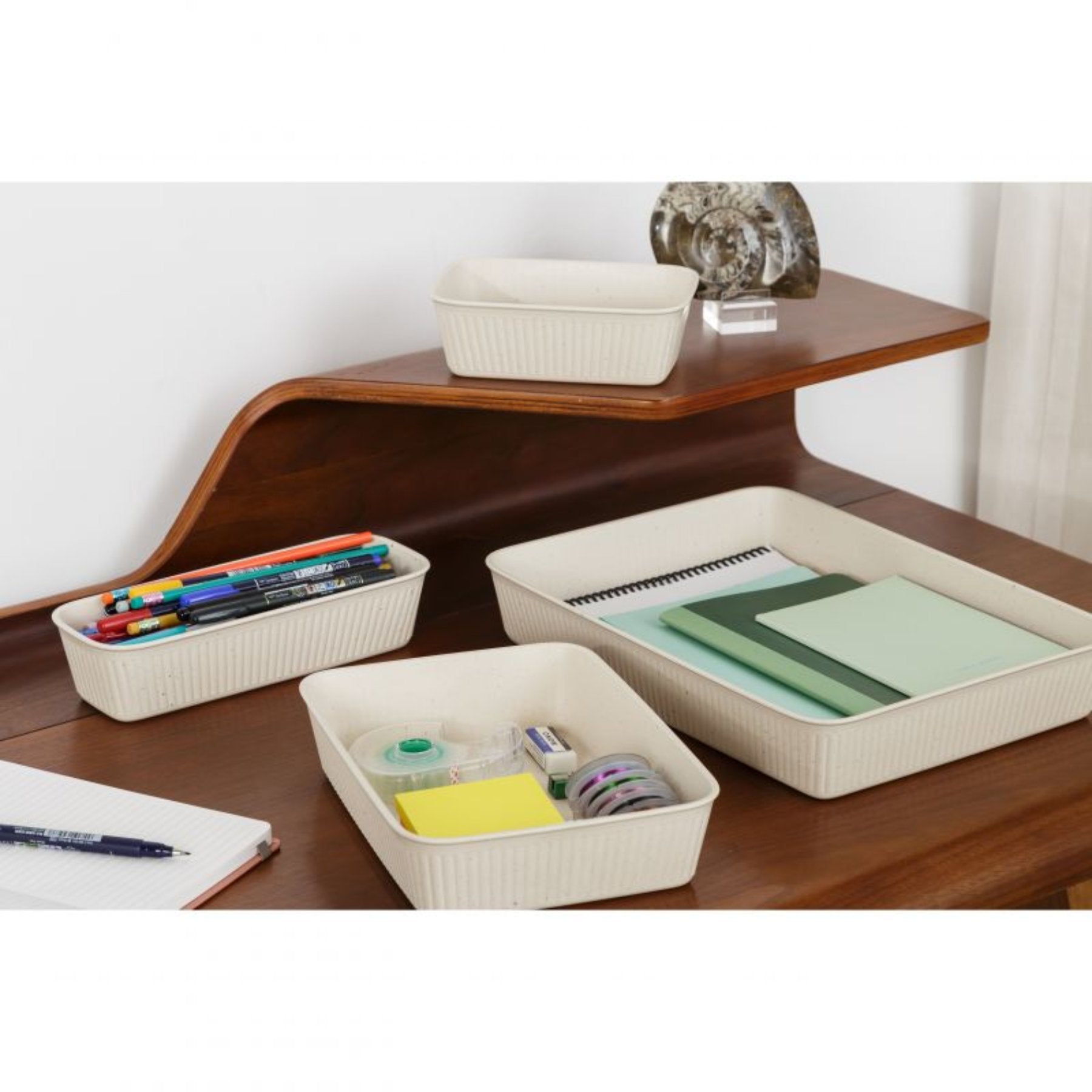 4pcs organizer set  A6+A5+A4- Beige