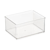 Interdesign The Home Edit Bin Organizer - Short Shallow -Clear
