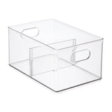 Idesign The Home Edit Divided Freezer Bin -Clear