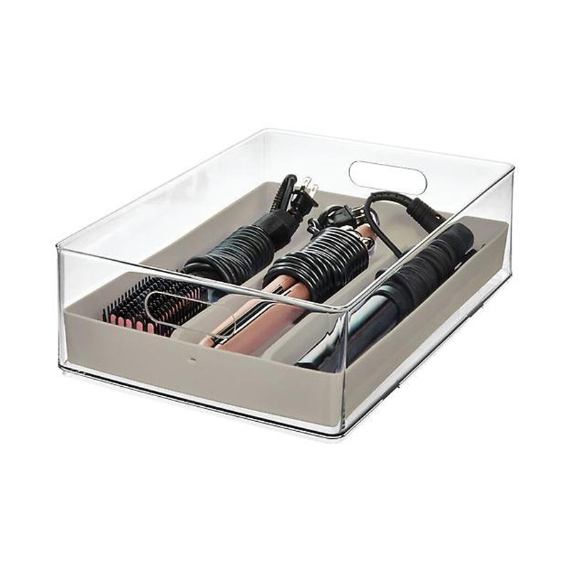 Idesign  The Home Edit Heat Resistant Hair Tool Holder -Gray