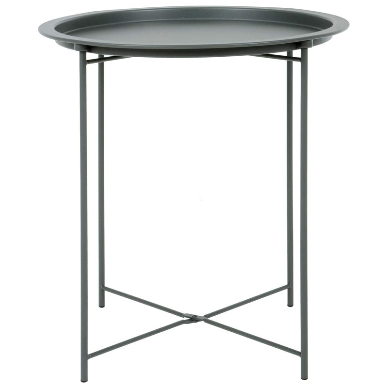 Table Round 75X42Cm Dark Green - Dark Green