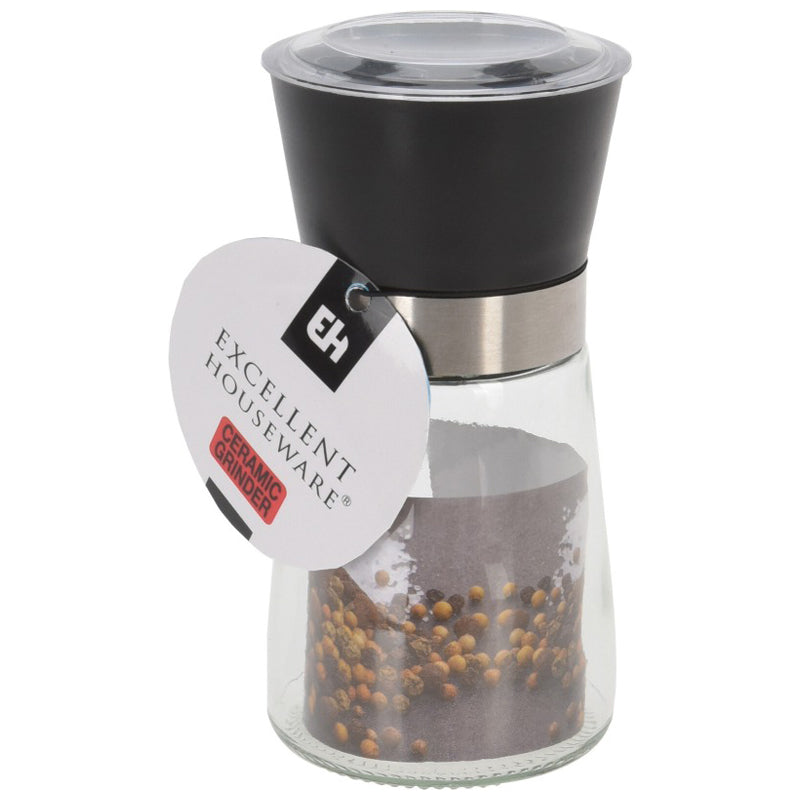 Excellent Houseware Pepper Mill Glass-Clear
