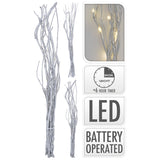 Willow Branches 40Cm 12 Led-White