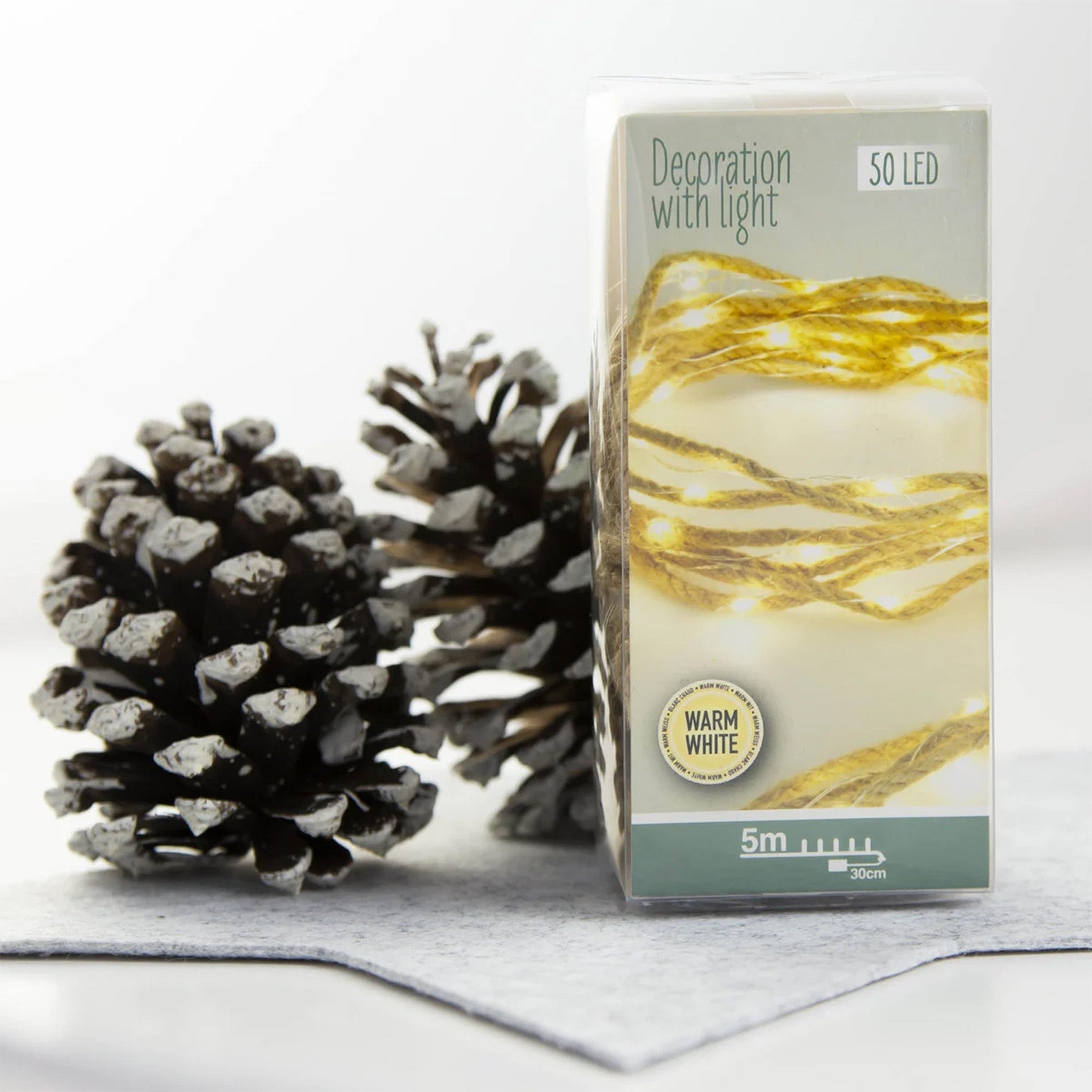 Decorative rope 5 Meters - Warm white LED