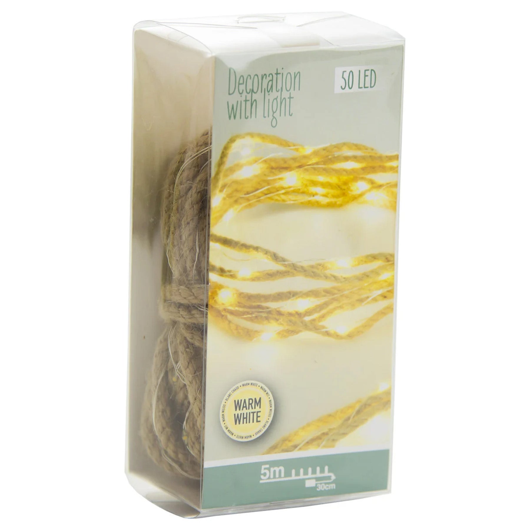 Decorative rope 5 Meters - Warm white LED