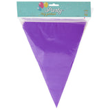 Party Flags Line 600Cm-Purple