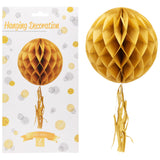 Honeycomb Gold With Tassel 30C - Yellow