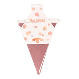 Garland Flags Line 6 Meter-Rose Gold