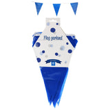 Garland Flags Line 10 Meter-Blue