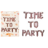 Balloon Foil Time To Party - Multicolour