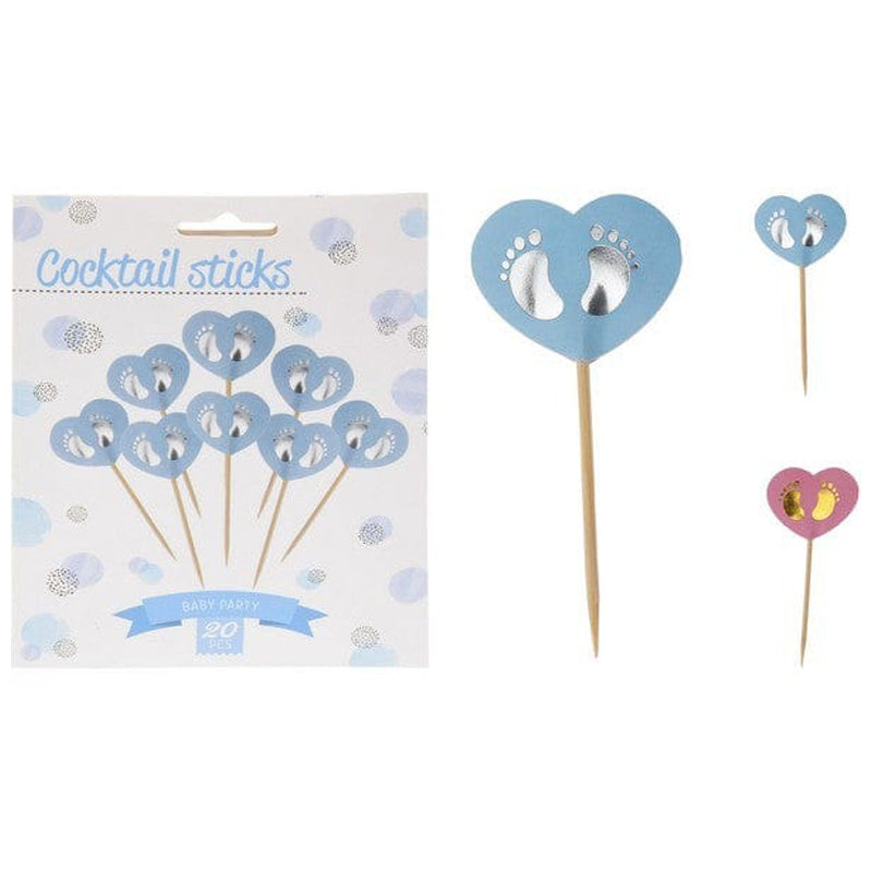 20Pc Cocktail Stick - Multicolour