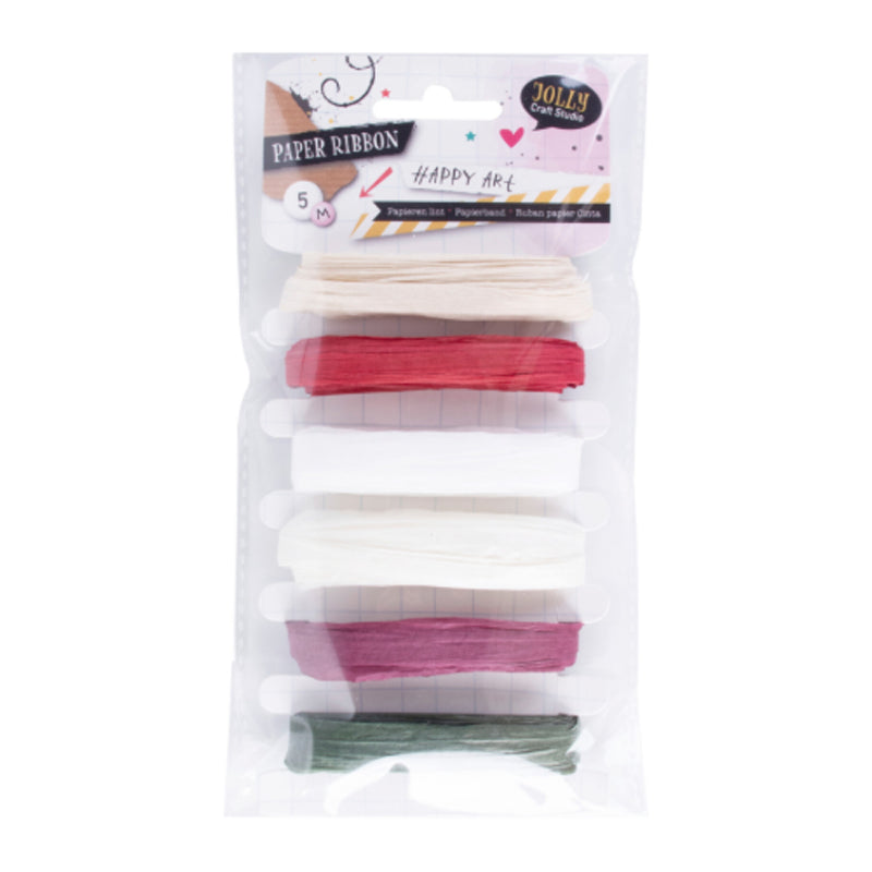 Jolly Ribbon Paper 6X 5 Meter - Multicolor