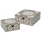 2Pc Boxes Set-Multicolor