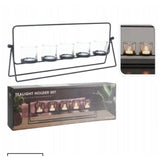 Tealightholder Metal-Black