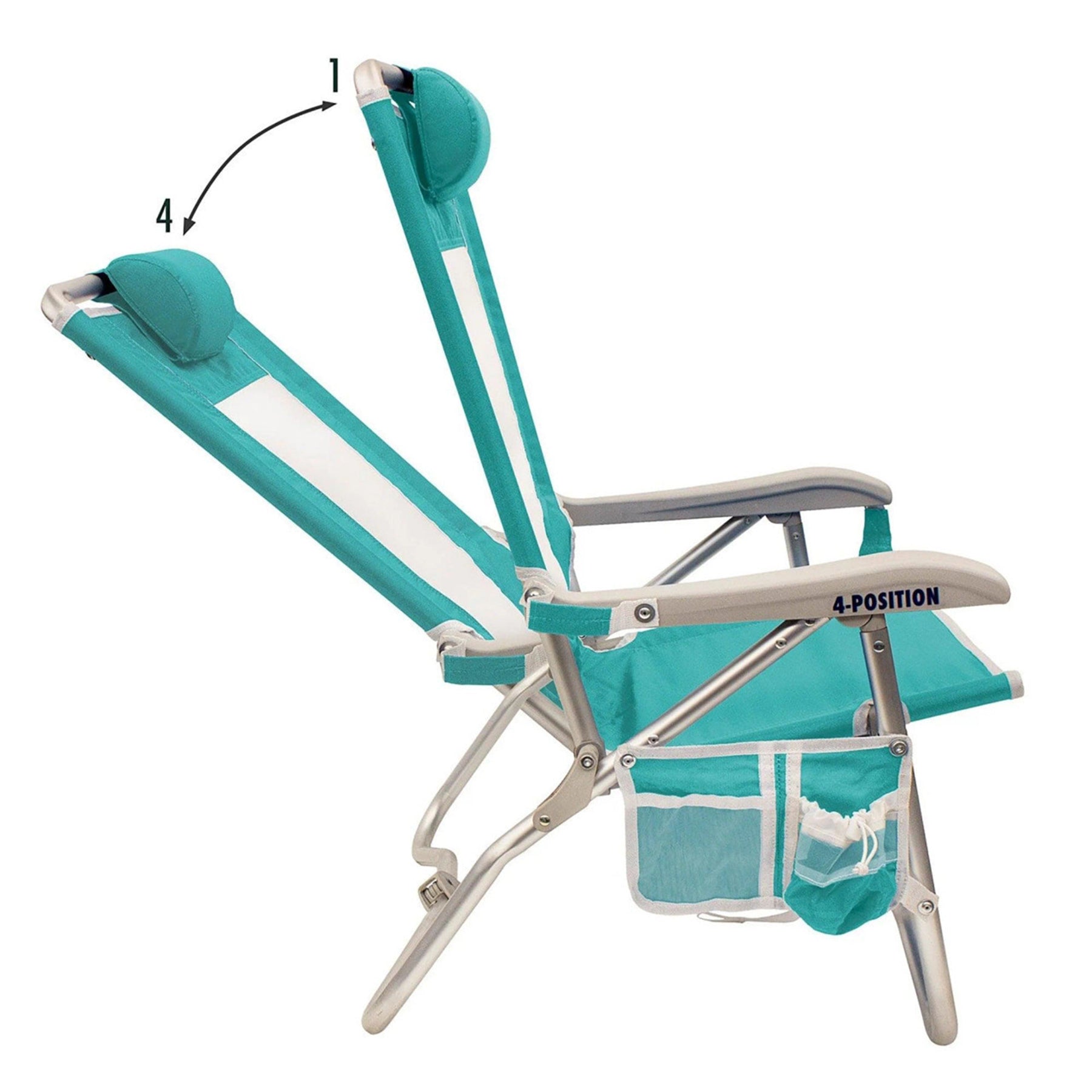 Outdoor Foldable Beach Chair- Green