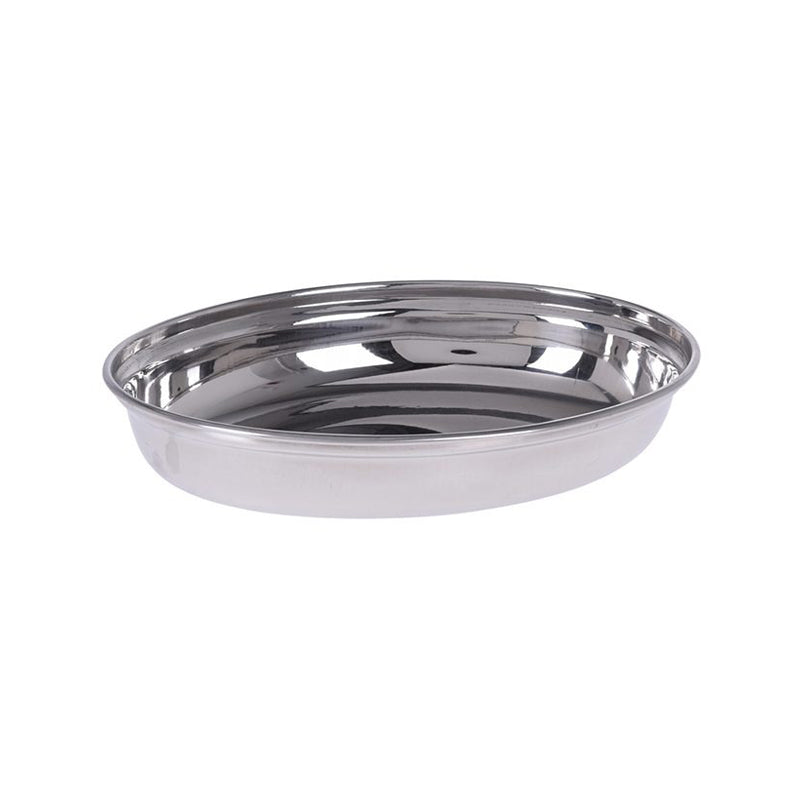 Serving Plate Oval Dia 26Cm -Silver