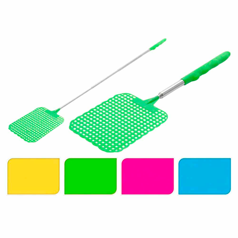 Extendable fly swatter