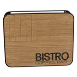 Urbn-Chef Coffee Pods Holder 30X24X6Cm-Black & Brown