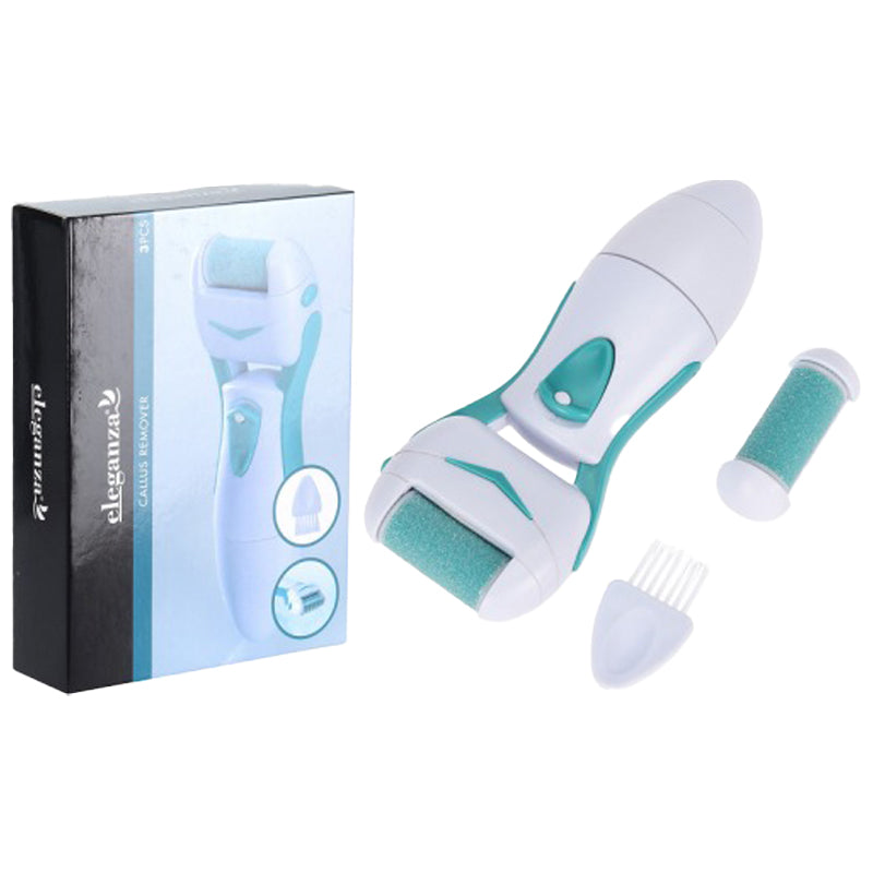 Eleganza Callus Remover Pp 2Astd -White