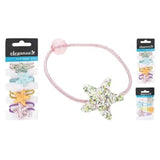 4Pc Hair Elastic/Clips Set