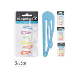 Eleganza 6Pc Hair Clip Set - Multicolor
