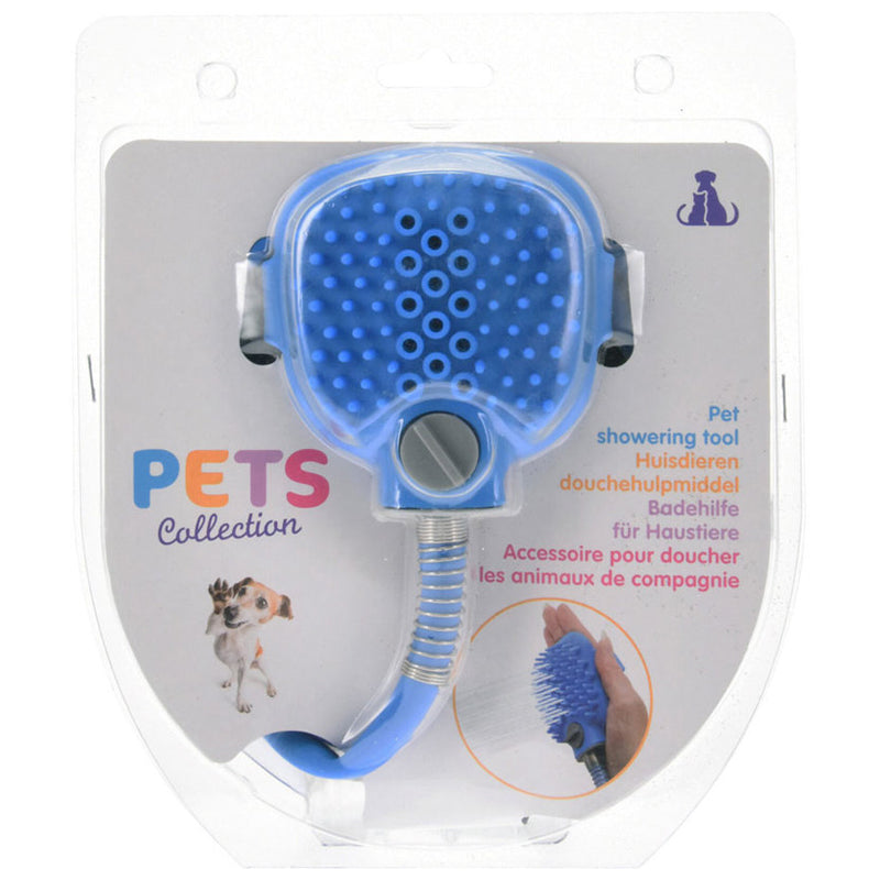 Pets Collection Pet Shower Hose 240Cm Silicone-Blue