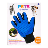 Pets Collection Pet Hair Cleaning Glove-Blue