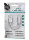 Diamond Visions Headphone Audio Adapter-White