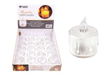 LED Flameless Frosted Candle