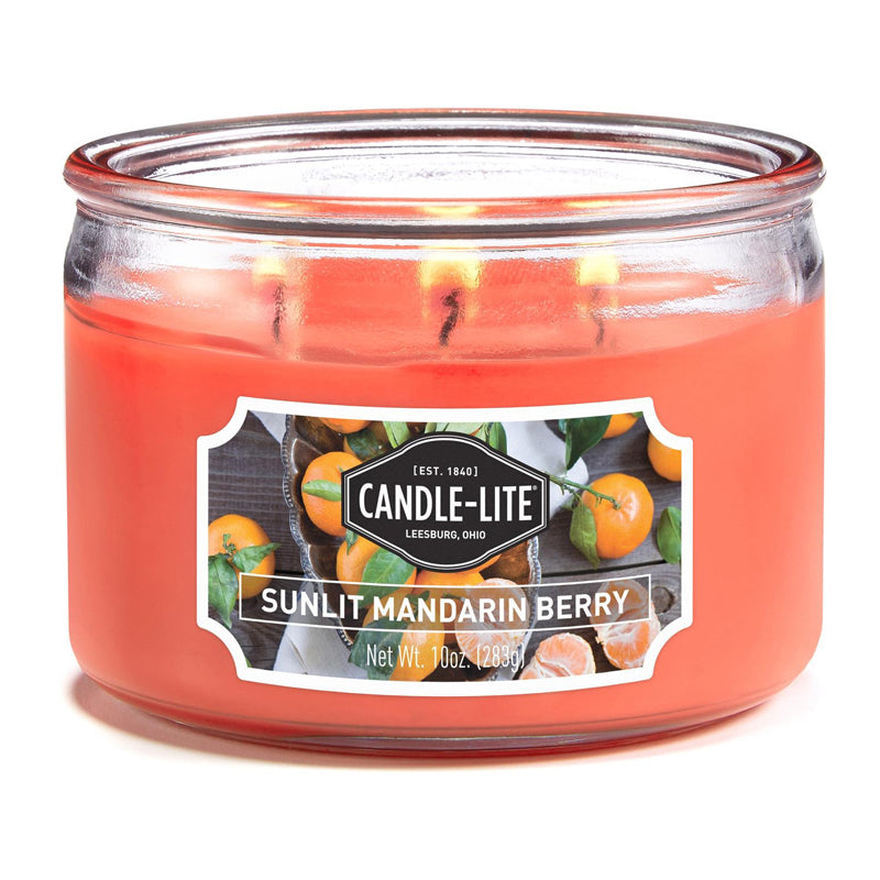 Candle Lite Candle Edes 10Oz Sunlit Mand Bry - Orange