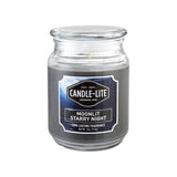 Candle Lite Candle Edes 18Oz Moonlt Starynight - Blue