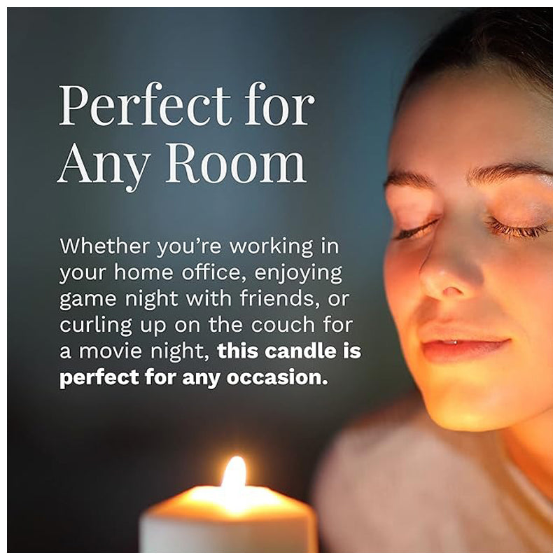 Candle-Lite Candle Edes 510 Gram Chasing Butterfl -Off-White