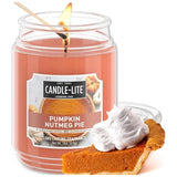 Candle Edes 18Oz Pumpk Nutmeg Pie-Orange