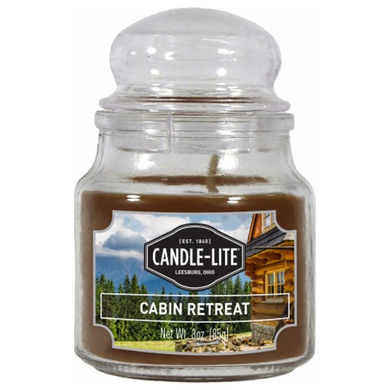 Candle Lite Candle Edes 3Oz Cabin Retreat - Brown