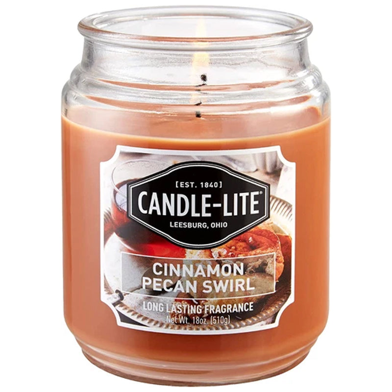Candle Edes 3Oz Cinn Pecan Swirl-Orange