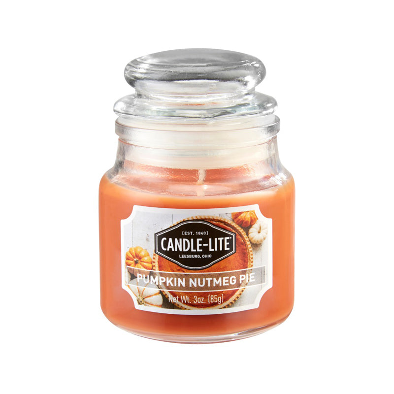 Candle Lite Candle Edes 3Oz Pumpkin Nutmeg Pie - Pumpkin