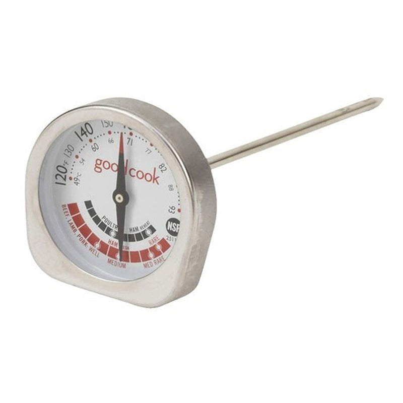 Good Cook Steel Meat Thermometer-White