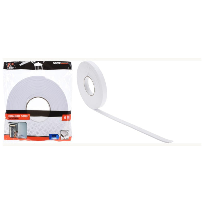 Weather Strip Foam 10Mm - White