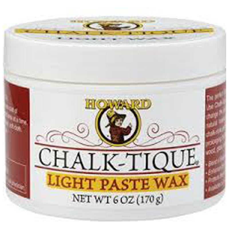 Howard  Chalk-Tique Paste Wax, Light 6Oz - Multicolor